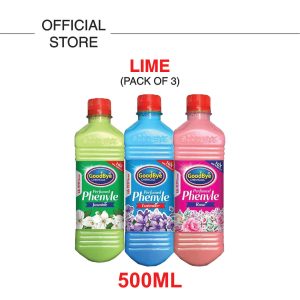 GoodBye Perfume Phenyle Pack of 3 (Lavender, Rose & Jasmine)