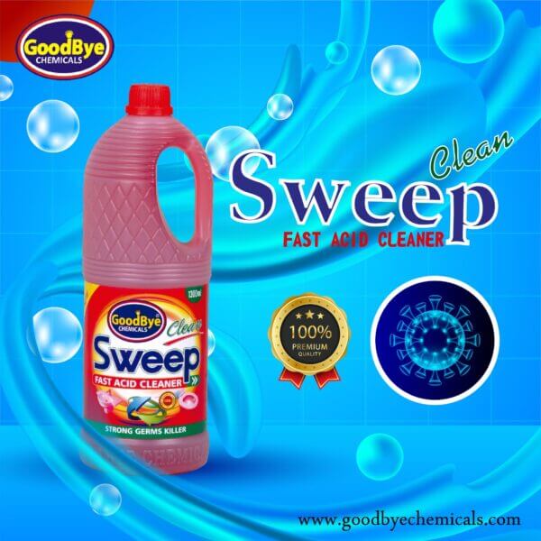 GoodBye Sweep Toilet Cleaner 1300